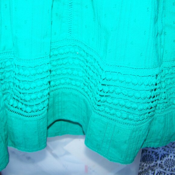 Maeve Anthropologie Sleeveless Button Down Dress Sz 4 - Picture 6 of 13